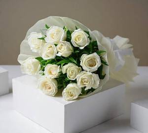 20 White Roses