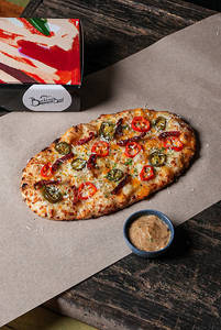 Garlic Breadsticks With Mozzarella, Cheddar And Jalapenos