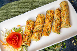 Corn Palak Sheek Kabab