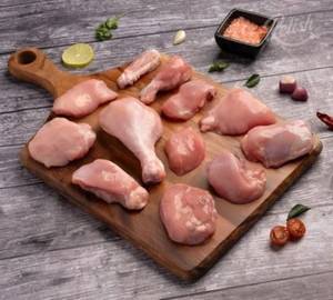 Chicken curry cut - skinless, bone in (small pieces)