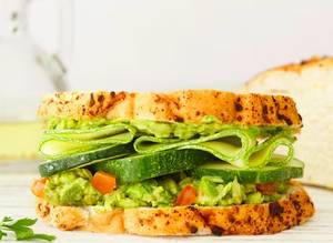 Cream Cheese Cucumber sandwich