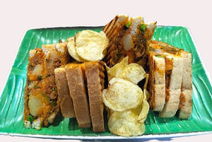 Masala Aloo Grill Sandwich