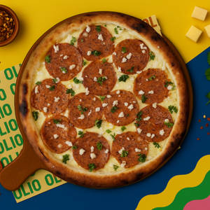 Double Pork Pepperoni Pizza