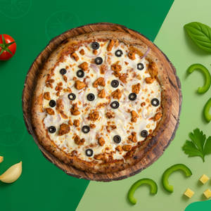 Cheddar Chicken Tikka Pizza [Multigrain]