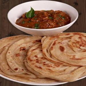 Chicken kasa & Paratha