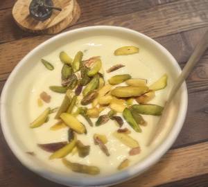 Kesar Pista Thick Shake