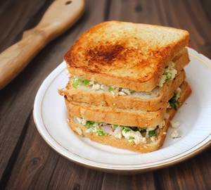 Paneer sandwich.