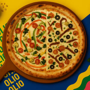 Half &Half Large Pizza