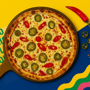 Fiery Jalapeno & Paprika Pizza