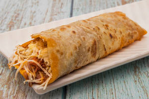 Veg. cheese loaded frankie