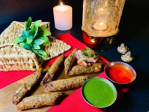 Veg Seekh Kebab (6 Pc)