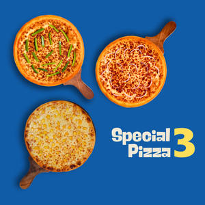 Special Three Pizza Combo