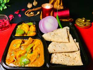 Kadai Paneer Mini Thali (spicy)