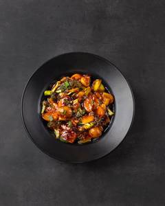 Diced Vegetables In Konji Sauce