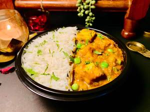 Matar Paneer Rice Bowl