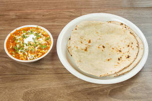 Handi Paneer With Tawa Roti