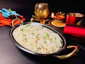 Jeera Rice (served With Kheera Raita)