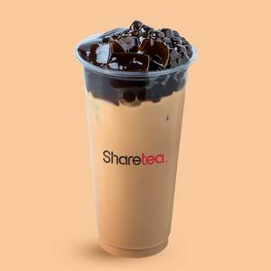 Coffee Boba Milk Tea w/Coffee Jelly