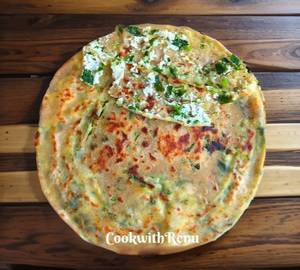 Special Paneer Paratha Dahi Achar 2 Pieces