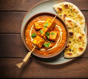2 pc Butter Naan+Kadhai Paneer