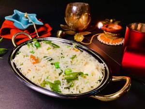 Veg Pulao (served With Kheera Raita)