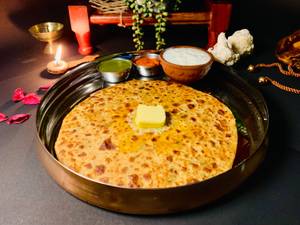 Gobhi Paratha (1 Pc - Whole Wheat)