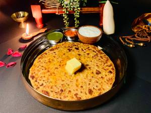 Mooli Paratha (1 Pc - Whole Wheat)