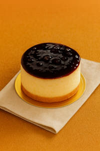 Blueberry Cheesecake Slice