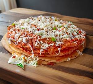 Desi Ghee Aloo Pyaz Cheese Paratha Dahi 2 Pieces