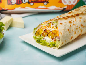 Cheese Burst Paneer Tikka Roll