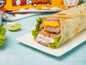 Garlic Chicken Burger Roll
