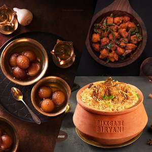 Handi Lucknowi (1 Kg) + Egg 65 Mini + Gulab Jamun