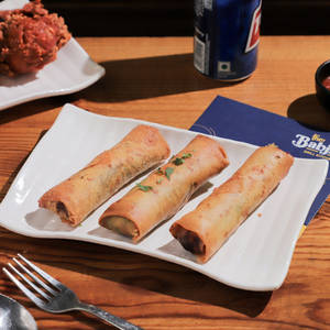 Palak Chicken Cheese Roll (3 Pcs)
