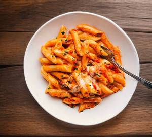 Red sauce pasta