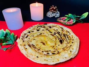 Lachha Roti Ghee (1 Pc - Whole Wheat)