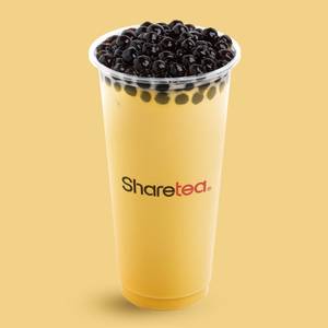Mango Boba Milk Tea