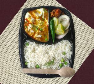 Matar Paneer Rice