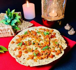 Masala Fried Papad - 1 Pc (lijjat)