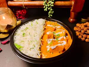 Paneer Butter Masala Rice Bowl (no Onion No Garlic)