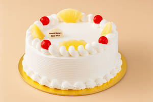 Pineapple Cake Eggless
