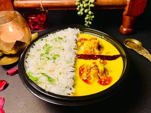Punjabi Kadhi Rice Bowl
