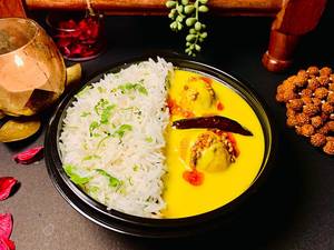 Punjabi Kadhi Rice Bowl (no Onion No Garlic)
