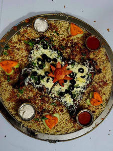 Omani Cheese Charcoal Chicken Mandi