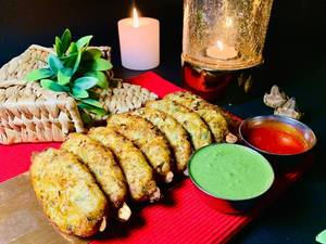 Dahi Kebab Sticks (8 Pc)