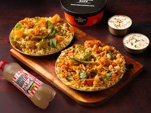 Hyderabadi Veg & Spicy Veg Biryani Bowl