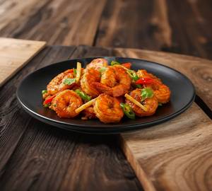 Chilli Prawns Dry