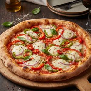 Onion & capsicum pizza [ 7