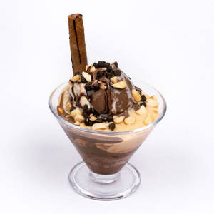 Nutty overloaded Sundae