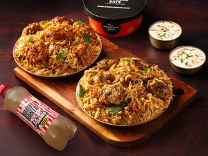 Afghani Chicken & Butter Chicken Biryani Bowl