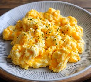 Egg butter bhurji